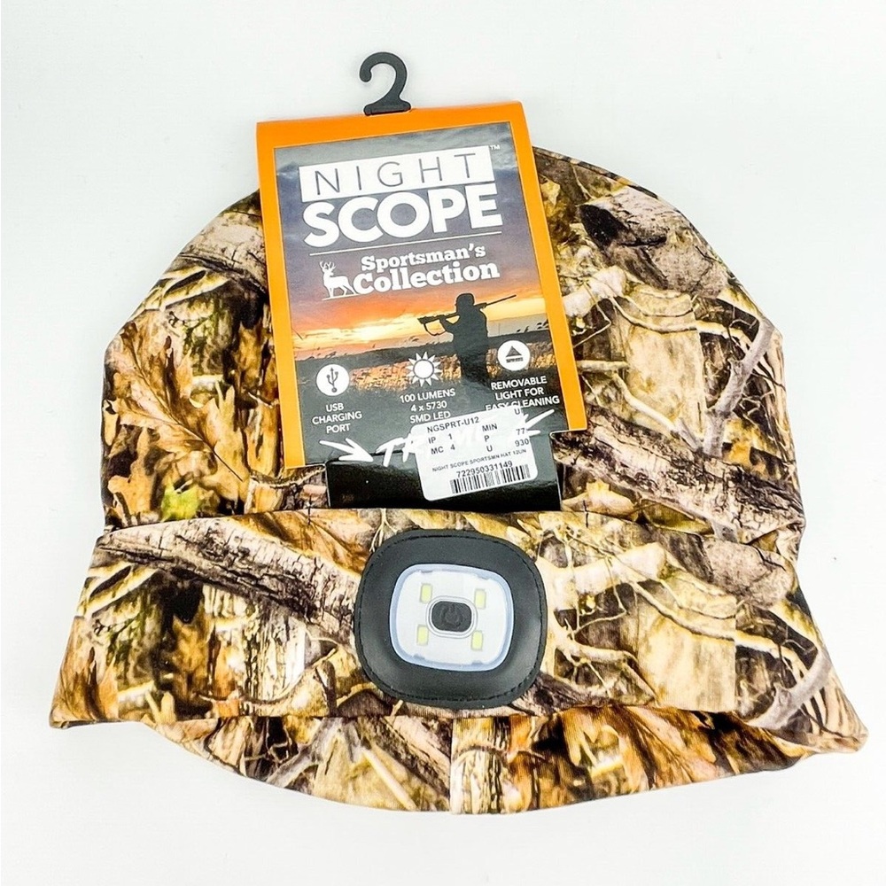Night Scope Sportsman's Collection Camo Hat